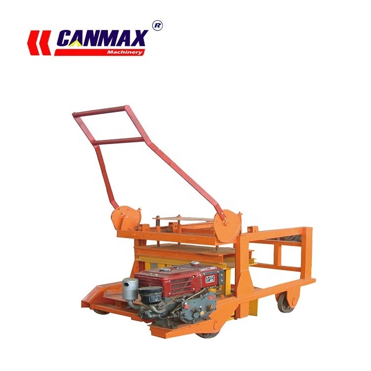 QMY4-45 diesel engine egg laying building block machine  brick machine manual brick making machine in zambia