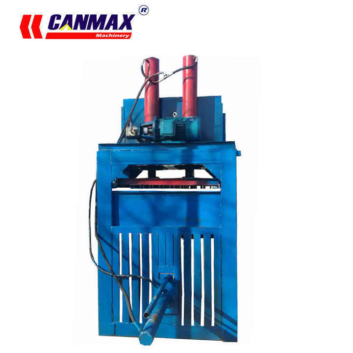 Wholesale Hydraulic Scrap Metal Pressure Hay Machine Manual Pine Straw For Sale Vertical Baler