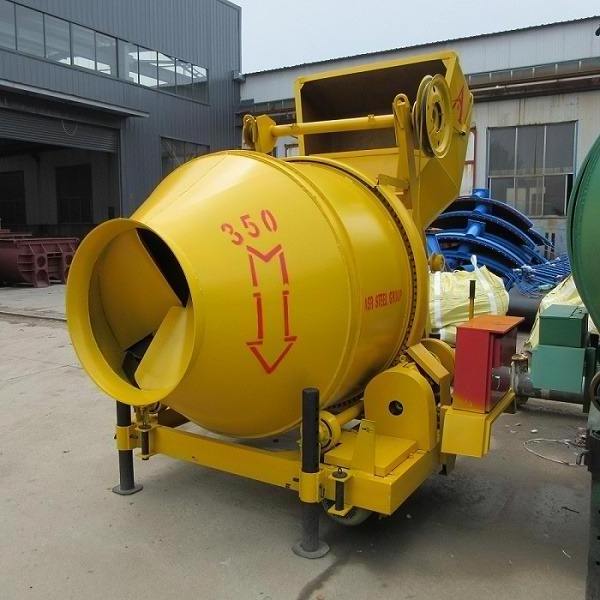 Best Price Machine Mobile Cement 350 Liter Automatic Feeding Concrete Mixer