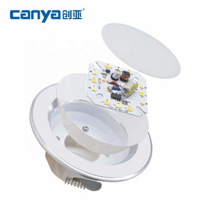 Color Changeable Anti Glare Trimless LED Light Recessed Downlight for Ceiling