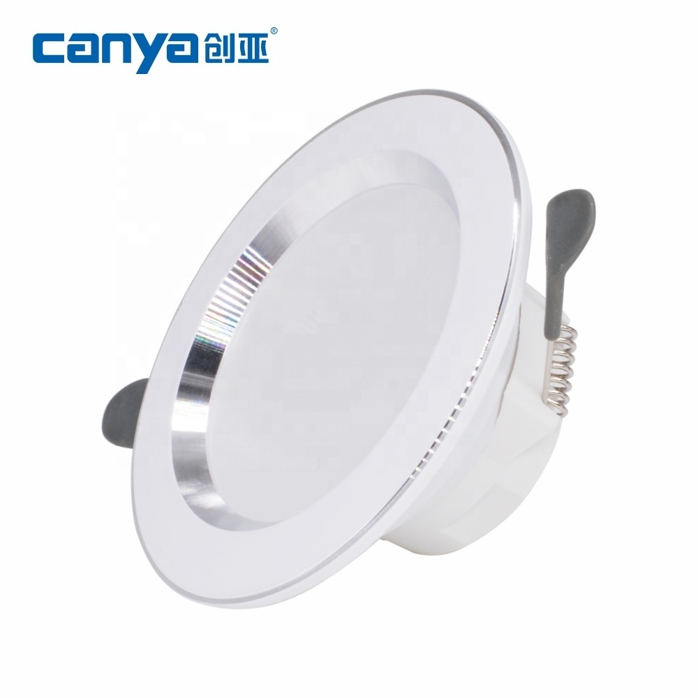 Color Changeable Anti Glare Trimless LED Light Recessed Downlight for Ceiling