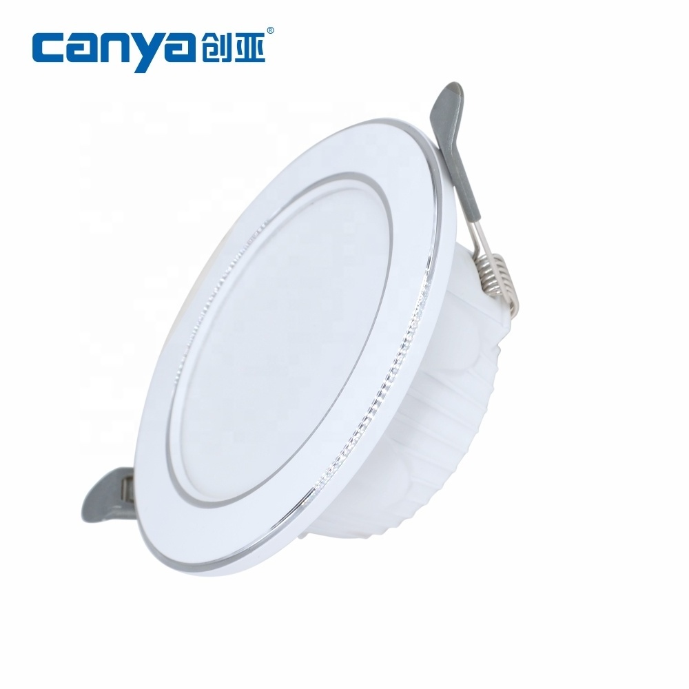 Color Changeable Anti Glare Trimless LED Light Recessed Downlight for Ceiling