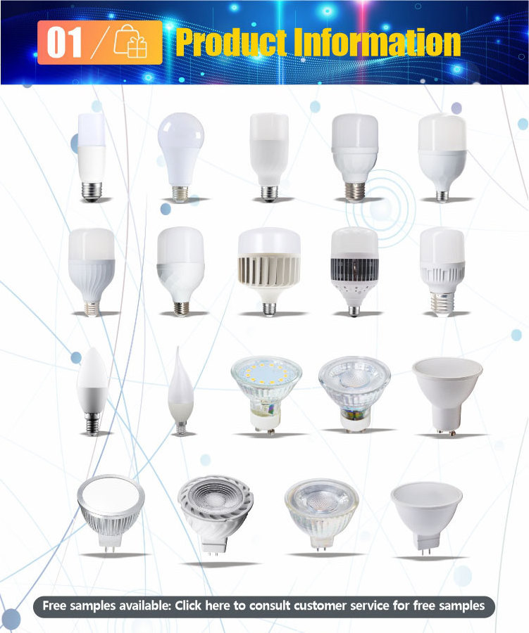 Raw Material Chandelier Light Bulb E14 E27 E26 B22 Candle Led Bulb White Warm Color Candelabra Led Candle Bulb