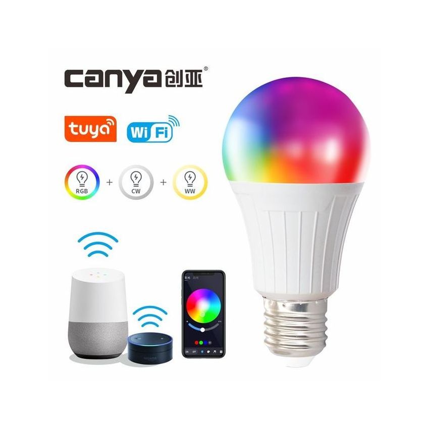 Tuya Led Bulb Rgb Remote Control Smart Led Wifi Bulb Smart Led Light Bulb