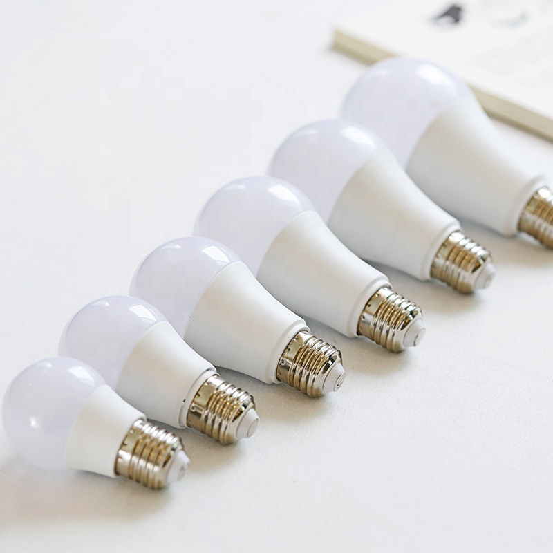 Whole Sale Brightest AL PC E27 B22 A60 led bulb OEM 5w 7w 9w 12w 15w 18w Led light Bulb Custom PBT LED A Bulb