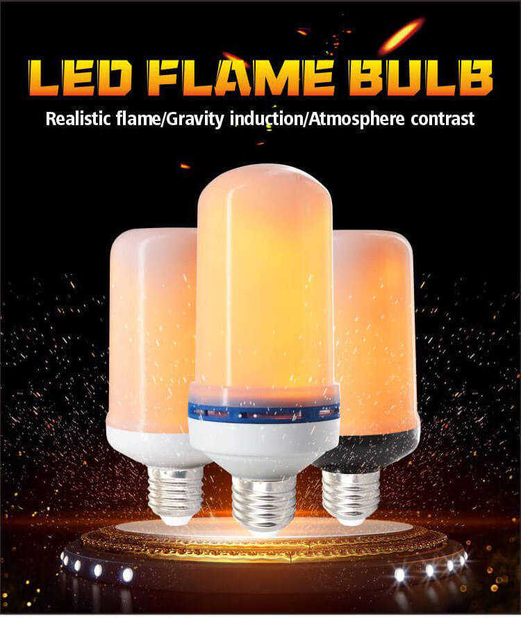 Led Fire Lamp Red Green Purple Bule B22 E27 E26 Flickering Flaming Led Bulbs 85-265v Light Bulb Fire Led Flame Lamp Fire Bulb