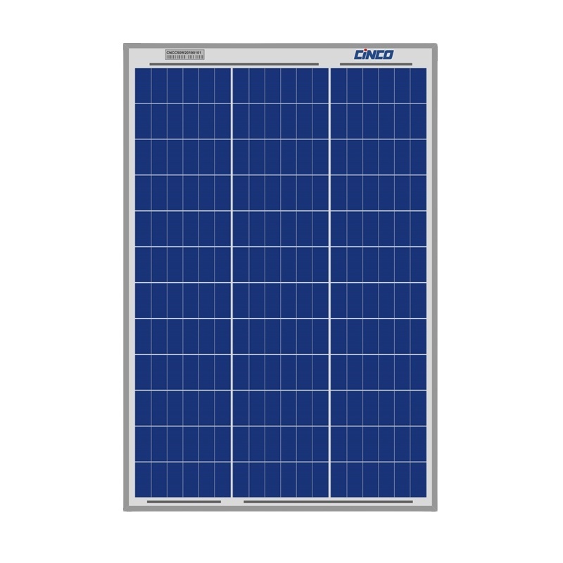 50W poly panel module, pvt hybrid solar panel with battery pack