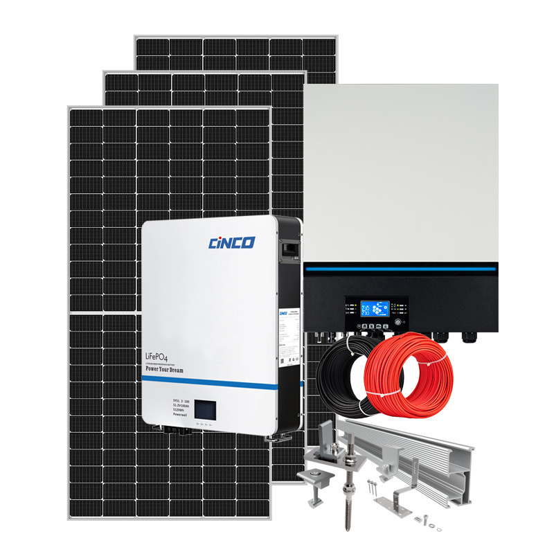 solar power system manufacturer 30KW complete solar system pv modules 20000 watt solar panel with battery bank