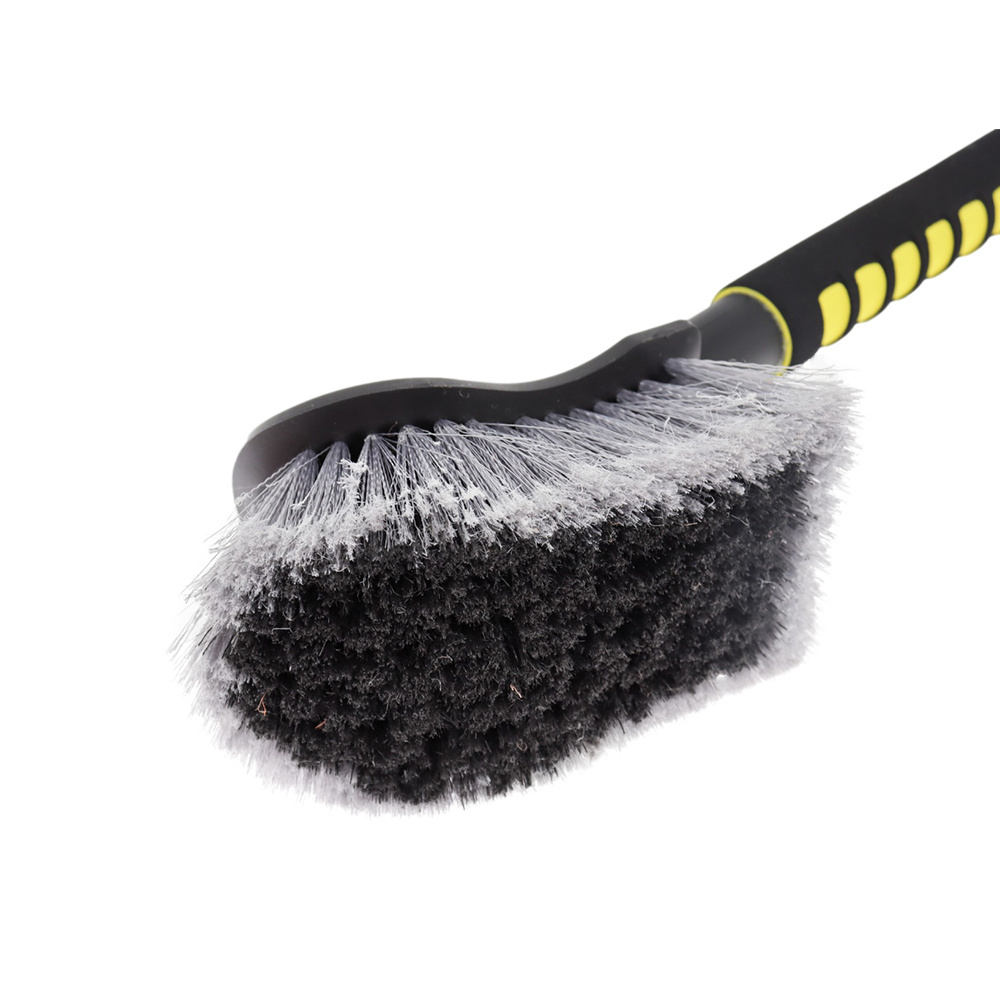 Morden Style Wheel Tire Rim Scrub Conditioning Wash Accessory Cleaning Deatiling When Double Head Brush For Car Clean