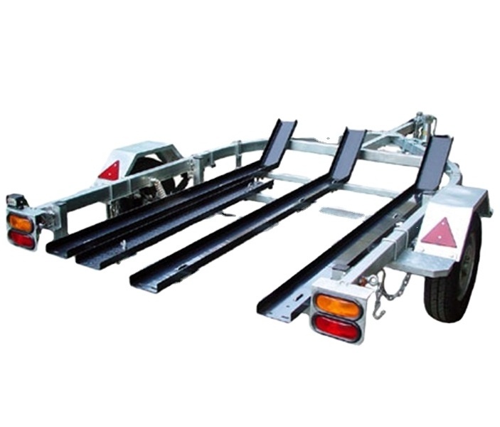 Manufacturer Supply 3.8m 3 rails motorcycle Trailer CT0302A