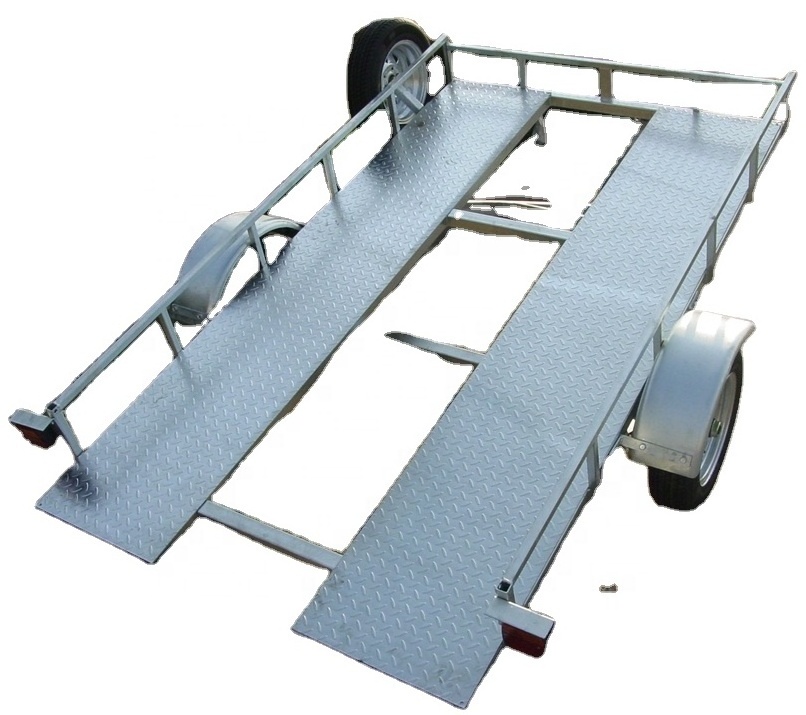 Factory Sale Galvanized Steel Golf Cart Trailer GCT010A