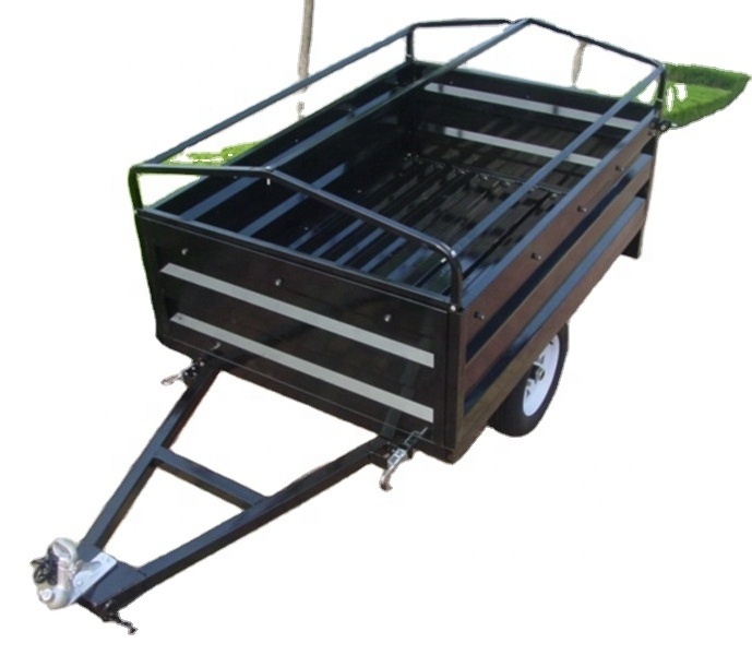 Manufacturer made and Sale 7x4 Box trailer with cage B74