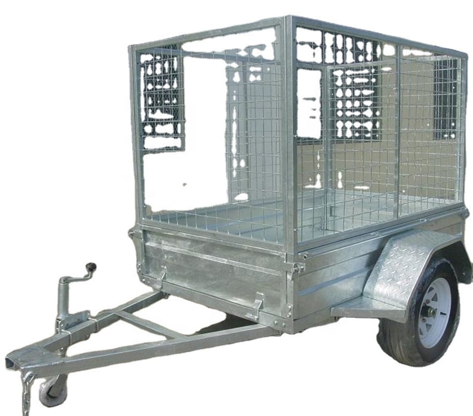 Wholesale buy Manufacturer /Factory Supply Galvanized Cage/Box trailer CT0085AU