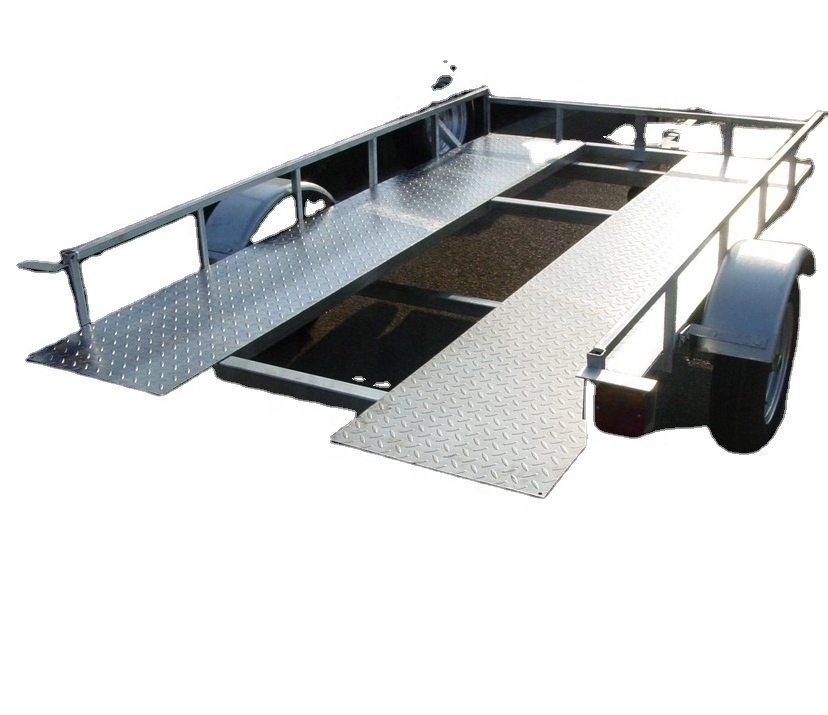 Factory Sale Galvanized Steel Golf Cart Trailer GCT010A