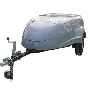 Fiberglass Trailer for motorcycle or bike / utility car transporter trailer CT0011