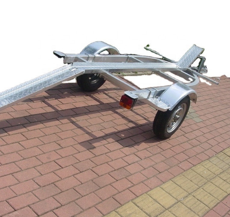 Manufacturer supply 2.8m single motorcycle Trailer CT0300