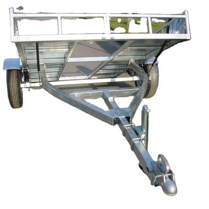 Factory Sale Galvanized Steel Golf Cart Trailer GCT010A