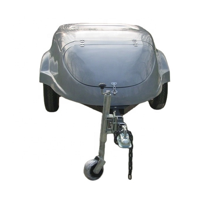 Fiberglass Trailer for motorcycle or bike / utility car transporter trailer CT0011