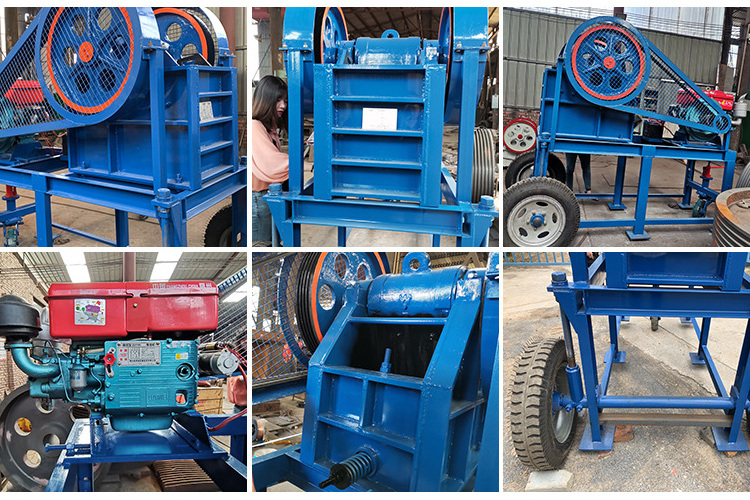 Cheap granite limestone crusher 15 tons hour small mobile jaw crusher unit factory price