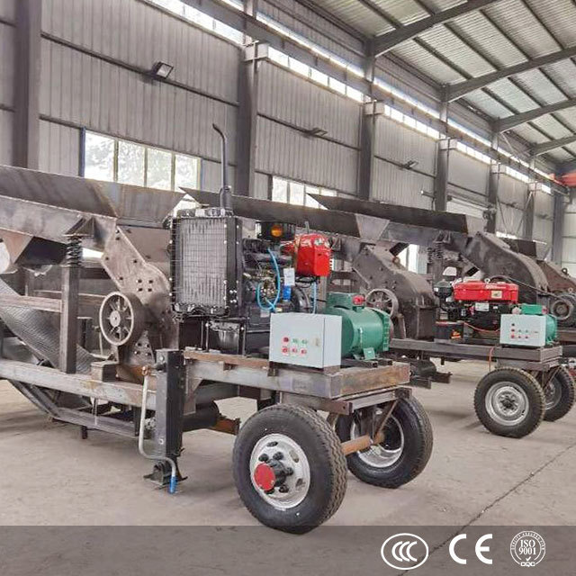 China small mobile coal limestone powder hammer mill diesel hammer crusher with conveyor