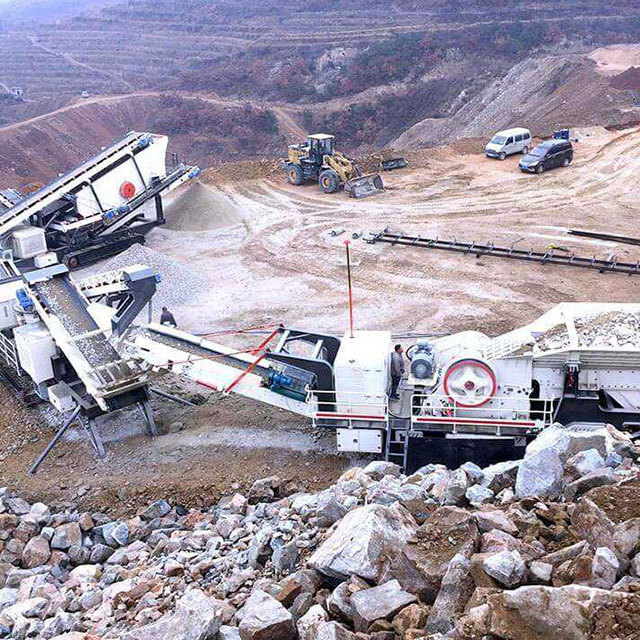 Mining product primary stone crusher plant jaw crusher for road construction waste concrete