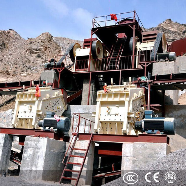 New 300t complete set quarry crushing plant machine prices 500 tph stone crusher line