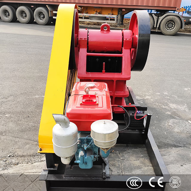 Small Capacity 5-20 tph Stone Crusher pe 250x400 Model Diesel Jaw Crusher With Low Cost