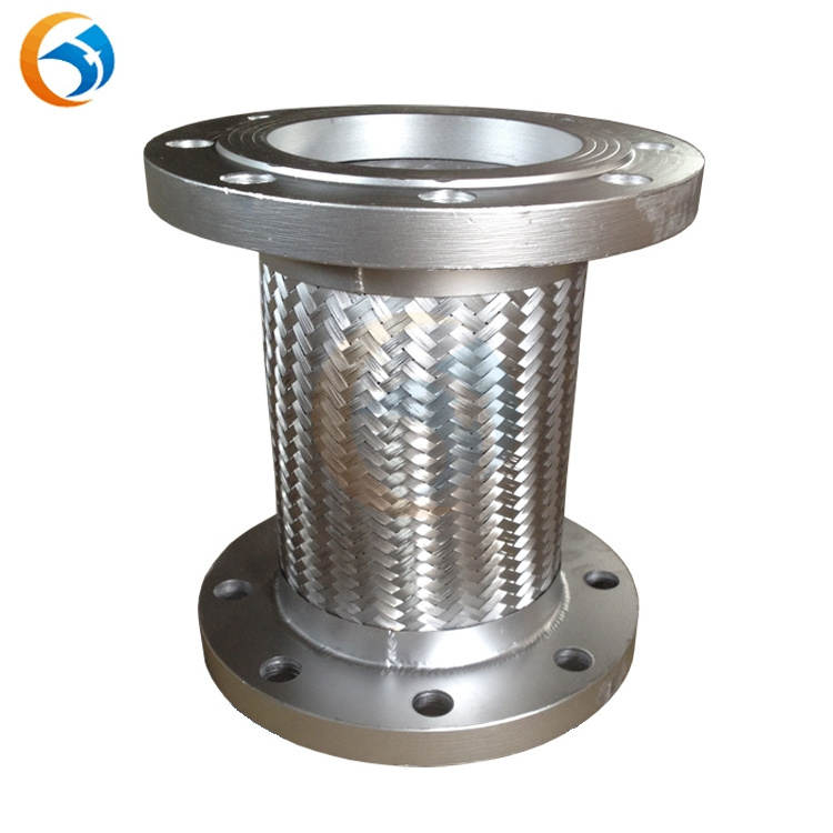 stainless steel flange connection flexible hose