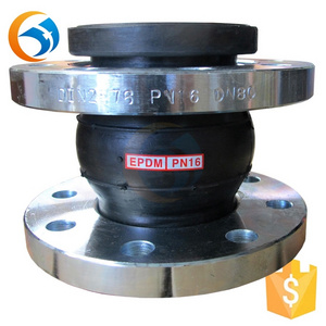 hypalon flexible hydraulic rubber expansion joints galvanized pipe flange