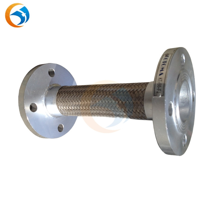 stainless steel flange connection flexible hose