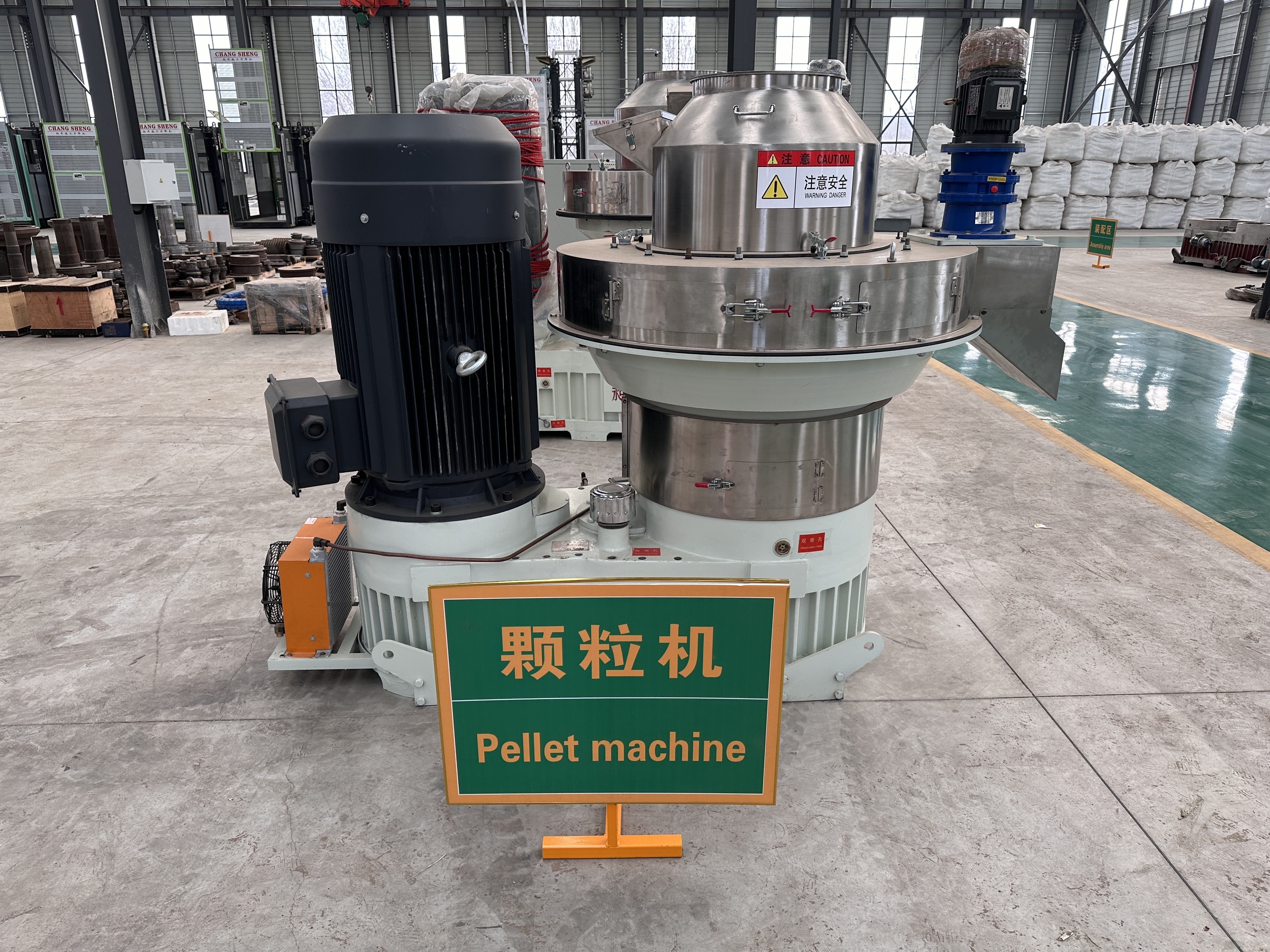 wood burning stove pellet making machine pelletizer machine for animal feeds home use woods mill