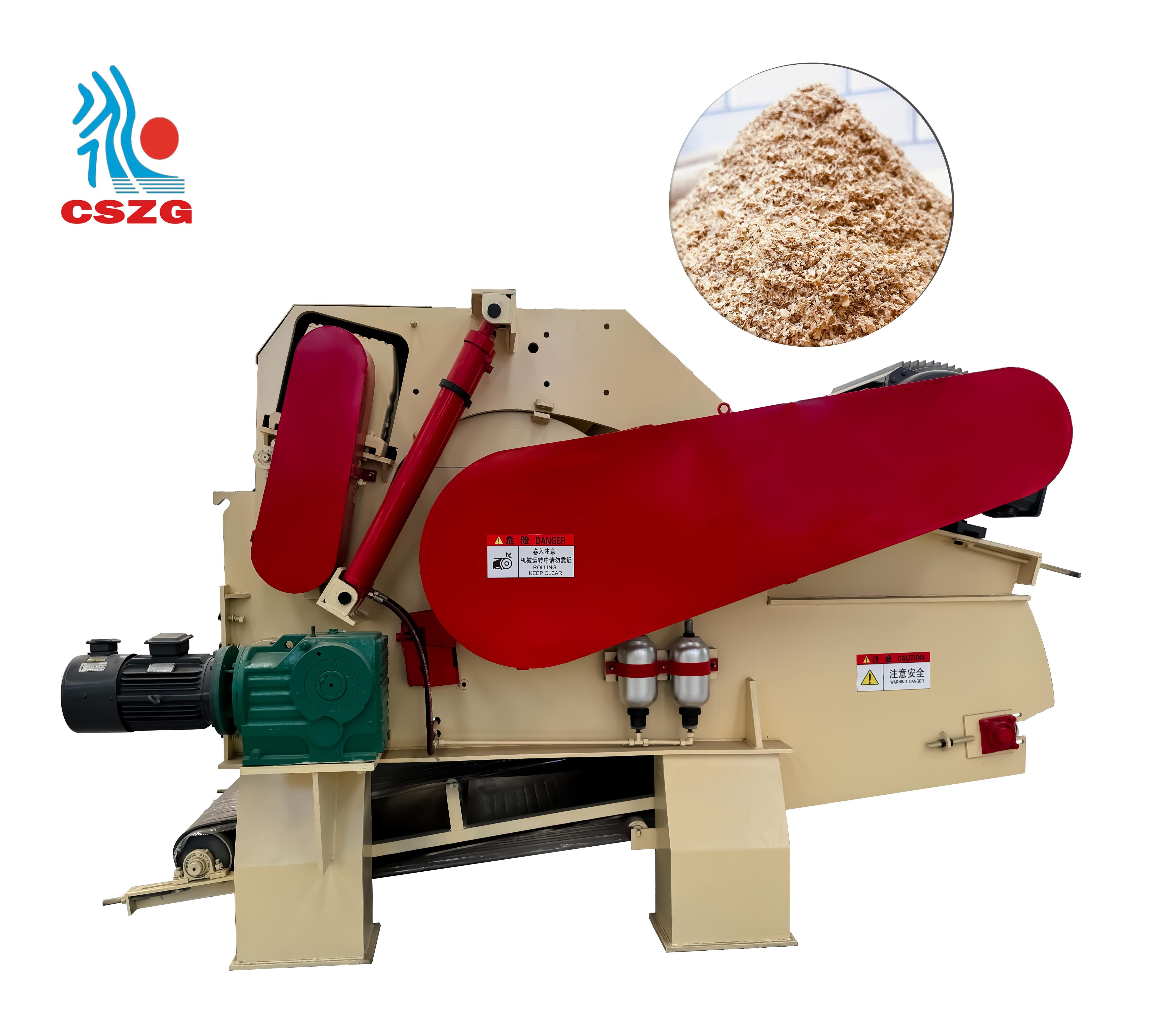 wood milling cutter wood splitting machines tree branches cutter wood grinder machine