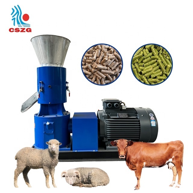 Maxmum yield food processing machinery 1000kg/h cow sheep bait pellet mill  animal feed making