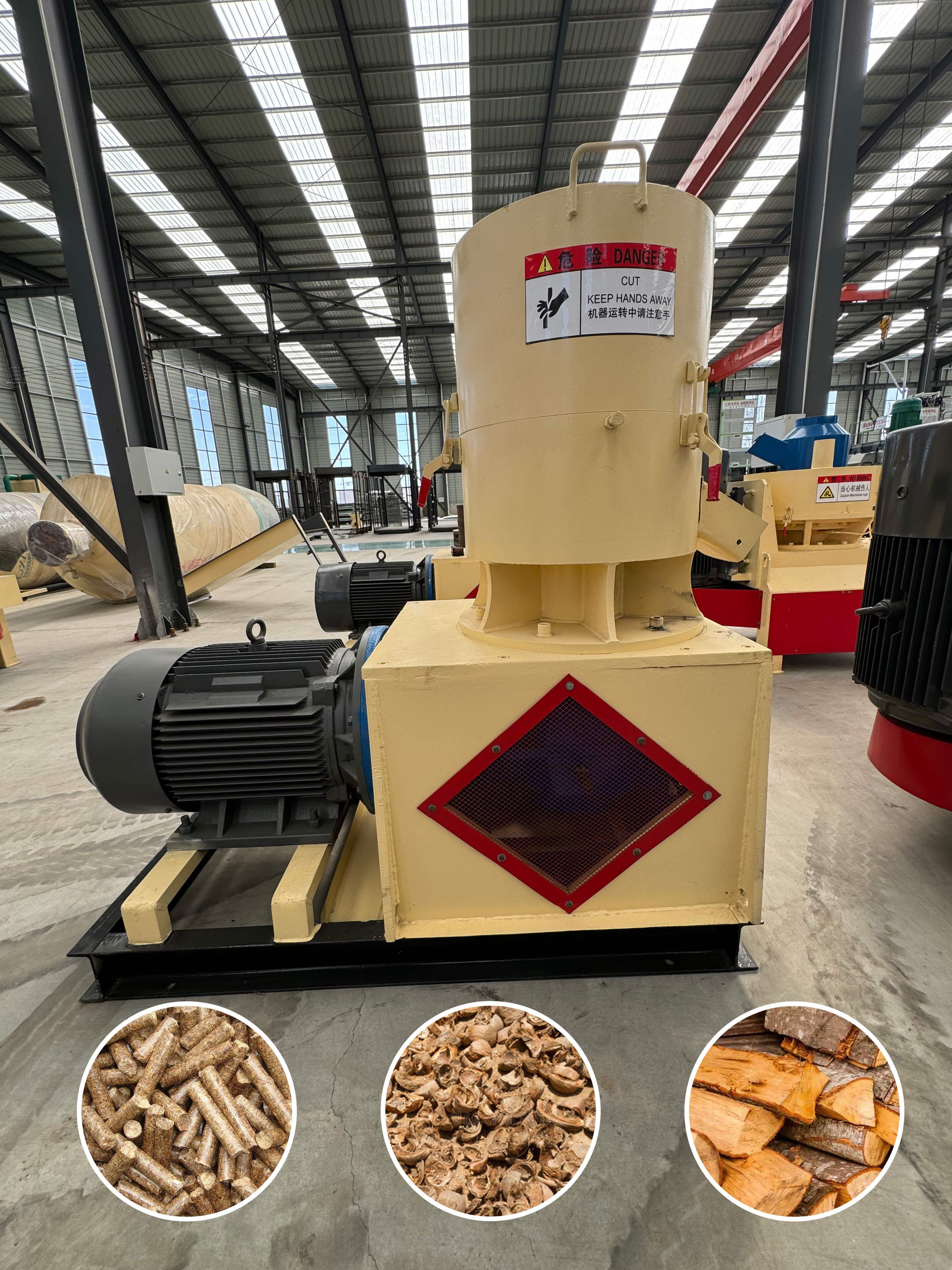 wood pellet maker 100-800kg/h machine for small business pellet press pellet making machine