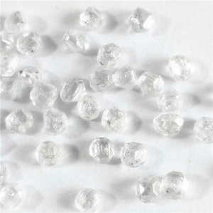 2.5- 6.0 carat white  synthetic uncut rough  diamond for jewelry