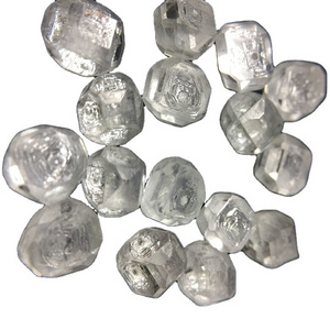 vvs white rough uncut diamond for jewelry