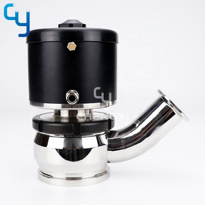 Stainless steel sanitary aseptic pneumatic tank bottom diaphragm valve