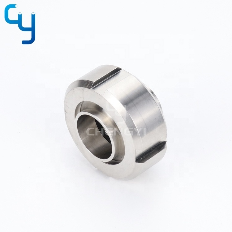 DIN SMS 3A  sanitary stainless steel SS304 SS316L union in pipe fittings