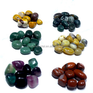 wholesale polished irregularly shaped natural crystal tumbled stones for home decoration