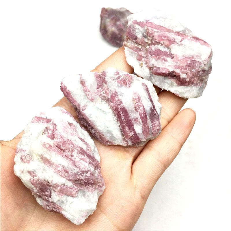 Wholesale high quality infrequent  purple  semi precious  palm stone