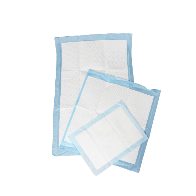 customized good free sample medical thick cotton organic contoured wholesale incontinence disposable bed underpads