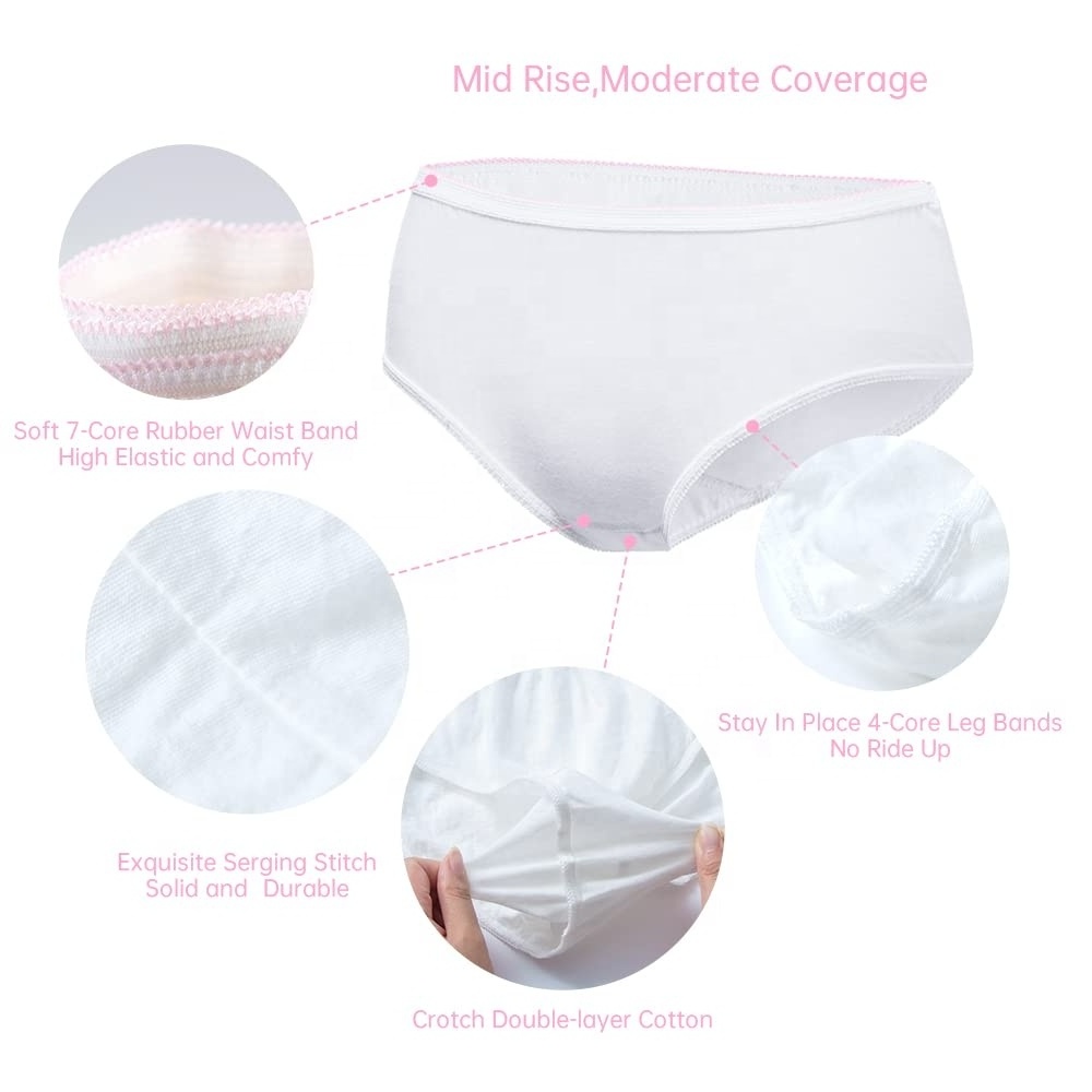 Disposable Cotton Women's Panties ladies Underwear women's disposable briefs female's knickers