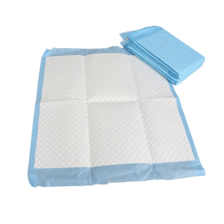 customized good free sample medical thick cotton organic contoured wholesale incontinence disposable bed underpads