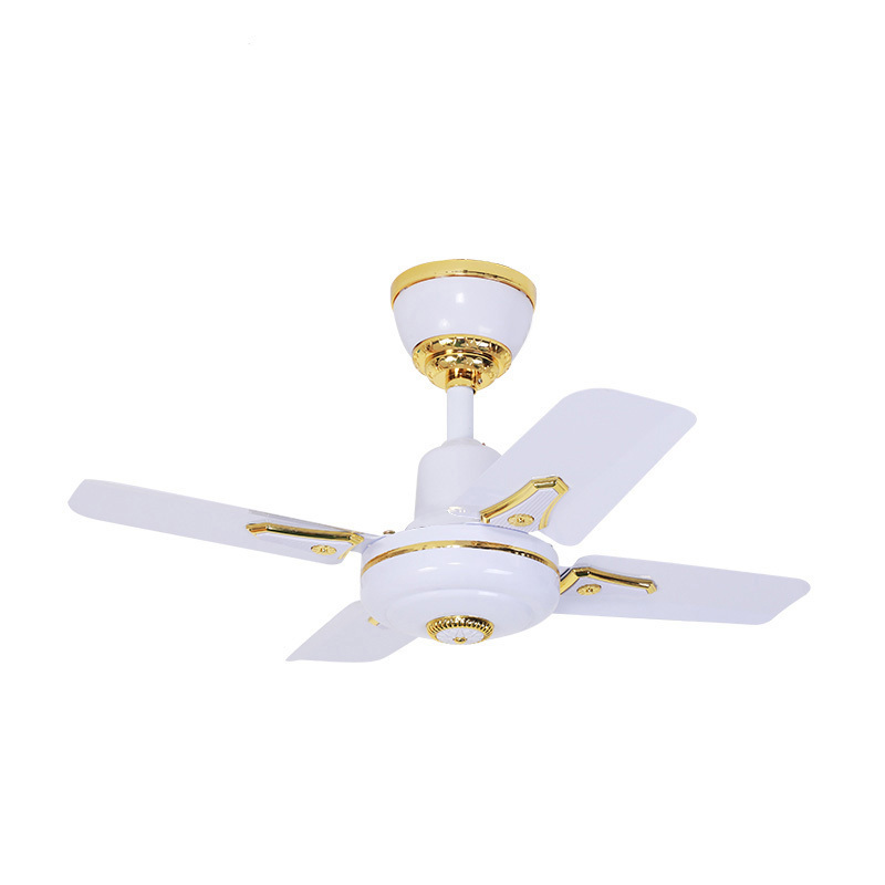 home appliance small size Ceiling fan 24 inch 220V ac motor four metal blades industrial electric mini celling fan