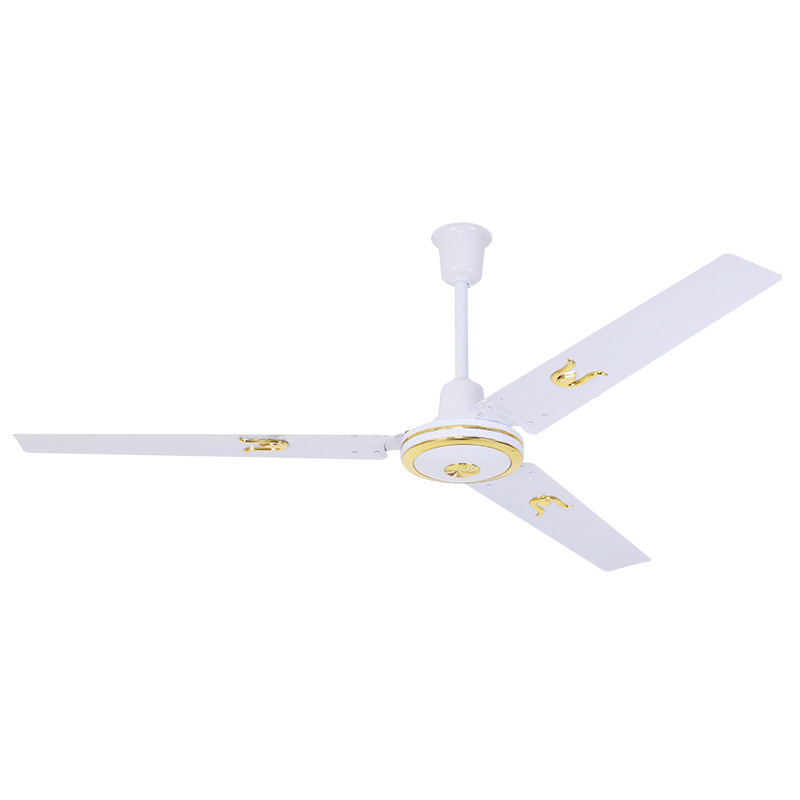 New Design Ceiling Fan 220v three metal blades industrial electric ceiling fan orient white 56 inch home ceiling fan