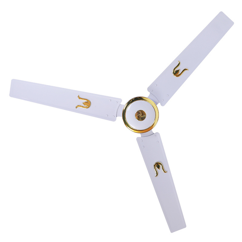 New Design Ceiling Fan 220v three metal blades industrial electric ceiling fan orient white 56 inch home ceiling fan