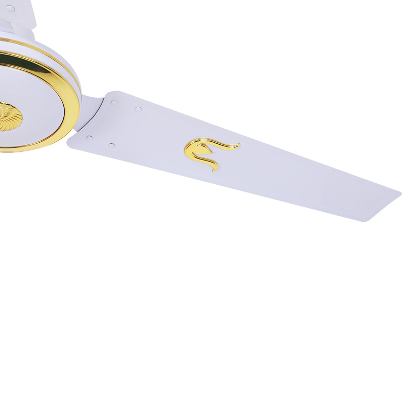 New Design Ceiling Fan 220v three metal blades industrial electric ceiling fan orient white 56 inch home ceiling fan