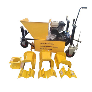 Easy operation Concrete curbing machine Curb stone casting machine Concrete curb paver machine