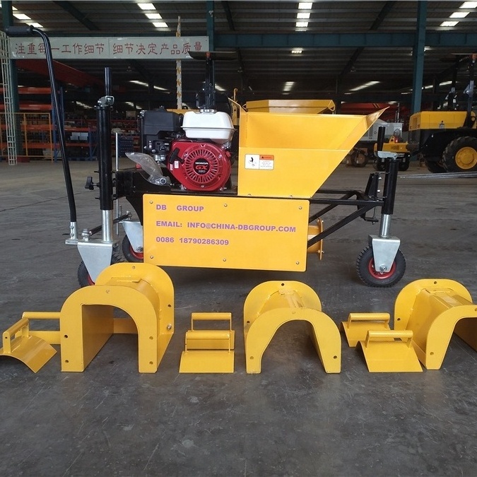 Easy operation Concrete curbing machine Curb stone casting machine Concrete curb paver machine