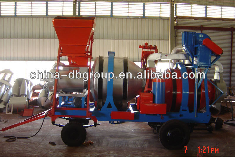 SLB8 Portable Asphalt Drum Mix Plant price for Small Road Project  8t/h